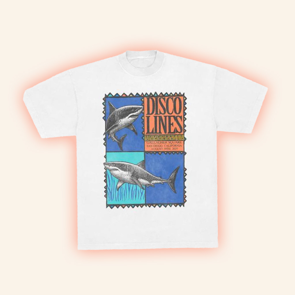 Disco Disco Disco Merch Disco Lines Gallagher Square T-Shirt Gift For Friends Disco Disco Disco Merch Disco Lines Gallagher Square T-Shirt Gift For Friends