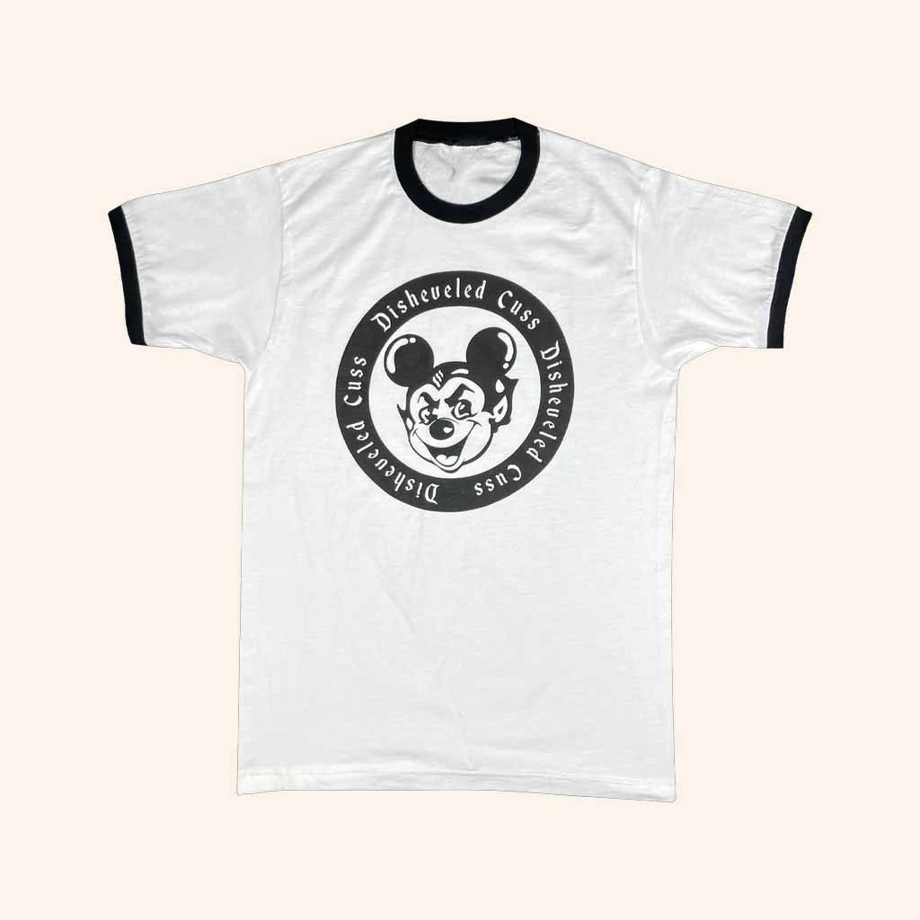 Disheveled Cuss Merch Mickey Ringer T-Shirt Christmas Gift Ideas For Boyfriend Disheveled Cuss Merch Mickey Ringer T-Shirt Christmas Gift Ideas For Boyfriend
