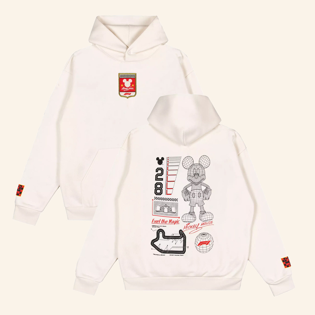 Disney F1 Merch Disney X Formula 1 Hoodie Present For Husband Disney F1 Merch Disney X Formula 1 Hoodie Present For Husband