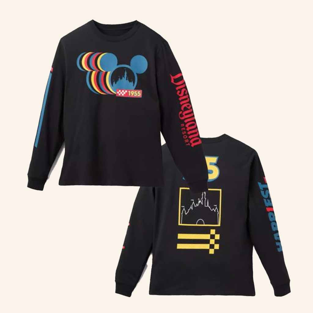 Disney Merch Disneyland Resort Long Sleeve Shirt Christmas Presents For Boyfriend