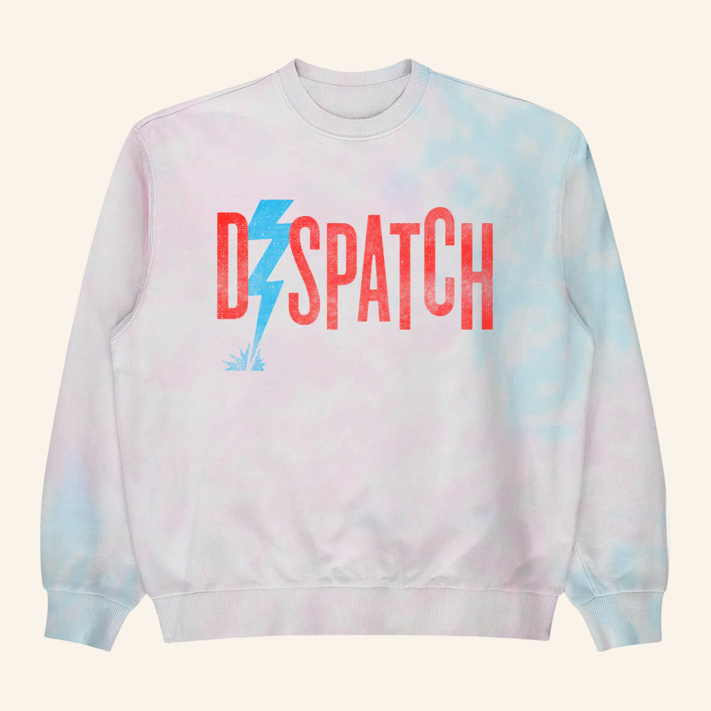 Dispatch Merch Dispatch Tie Dye Sweatshirt Christmas Gifts For Girlfriend