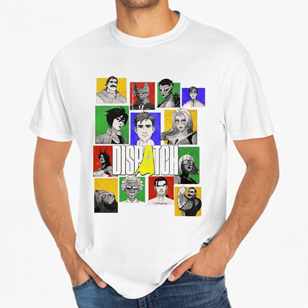 Dispatch Video Game 2025 Graphic T-Shirt Christmas Gifts For Son