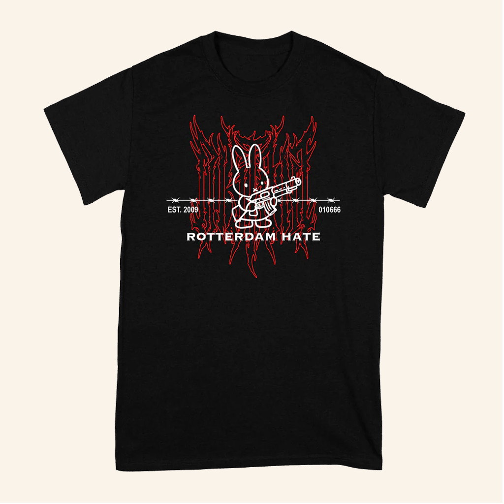 Distant Merch Deathcore Miffy T-Shirt Christmas Gift Ideas For Wife