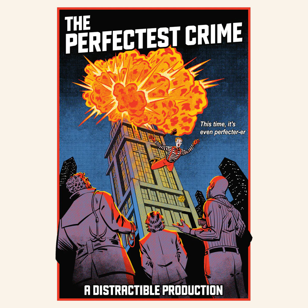 Distractible Merch The Perfectest Crime Poster Wall Decor Gifts For Boyfriend