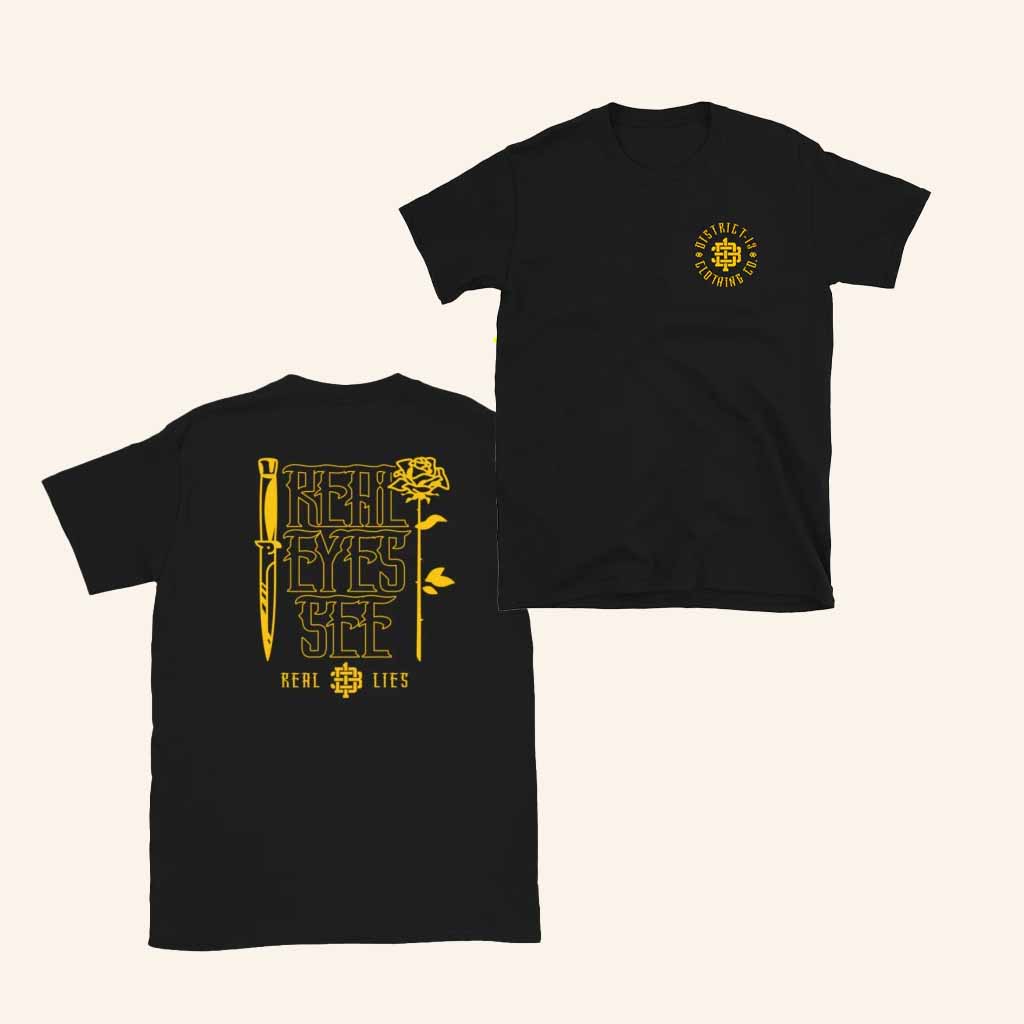 District 13 Clothing Merch D13 Real Eyes Shirt Christmas Gifts For Guys District 13 Clothing Merch D13 Real Eyes Shirt Christmas Gifts For Guys