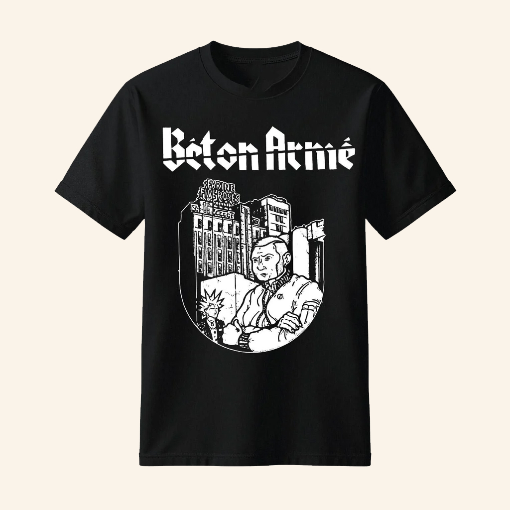 Distroville Merch Beton Arme Black T-Shirt Gifts Ideas For Brothers