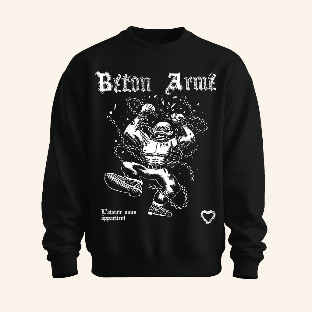 Distroville Merch Beton Arme Lavenir Nous Appartient Sweatshirt Gifts For Him