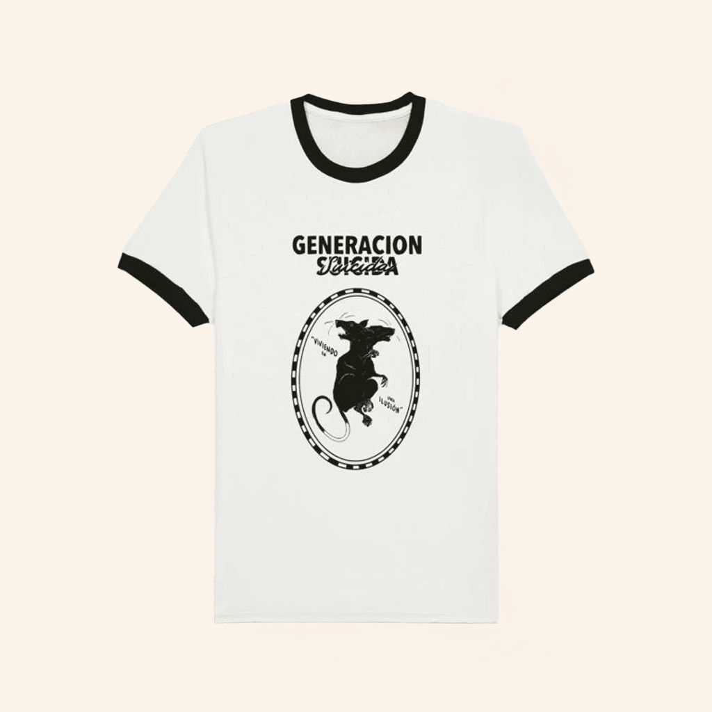 Distroville Merch Generacion Suicida Ilusion Ringer T-Shirt Good Gifts For Boyfriend Distroville Merch Generacion Suicida Ilusion Ringer T-Shirt Good Gifts For Boyfriend