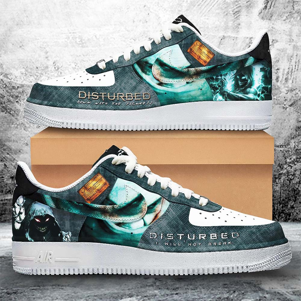 Disturbed I Will Not Break AF1 Sneaker Lover Gifts For Him