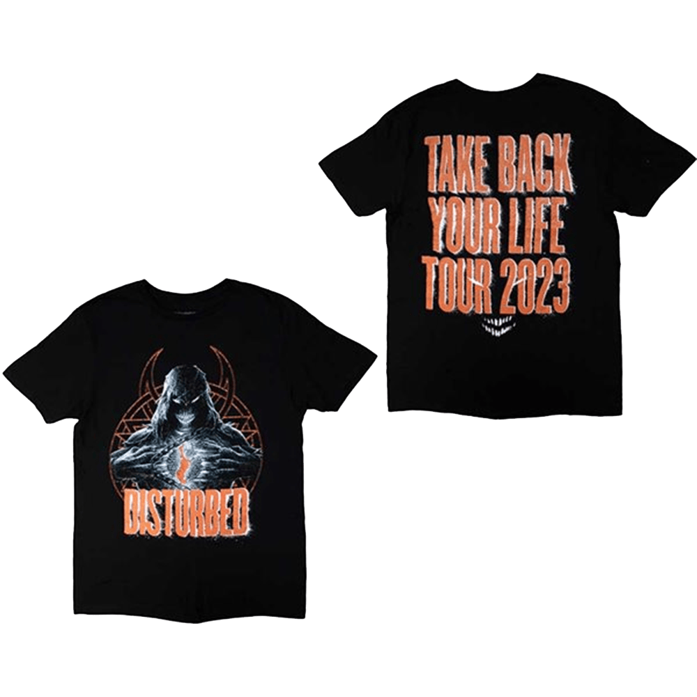 Disturbed Merch Disturbed European Tour '23 Take Back T-Shirt Father's Day Gifts For Fans Disturbed Merch Disturbed European Tour '23 Take Back T-Shirt Father's Day Gifts For Fans