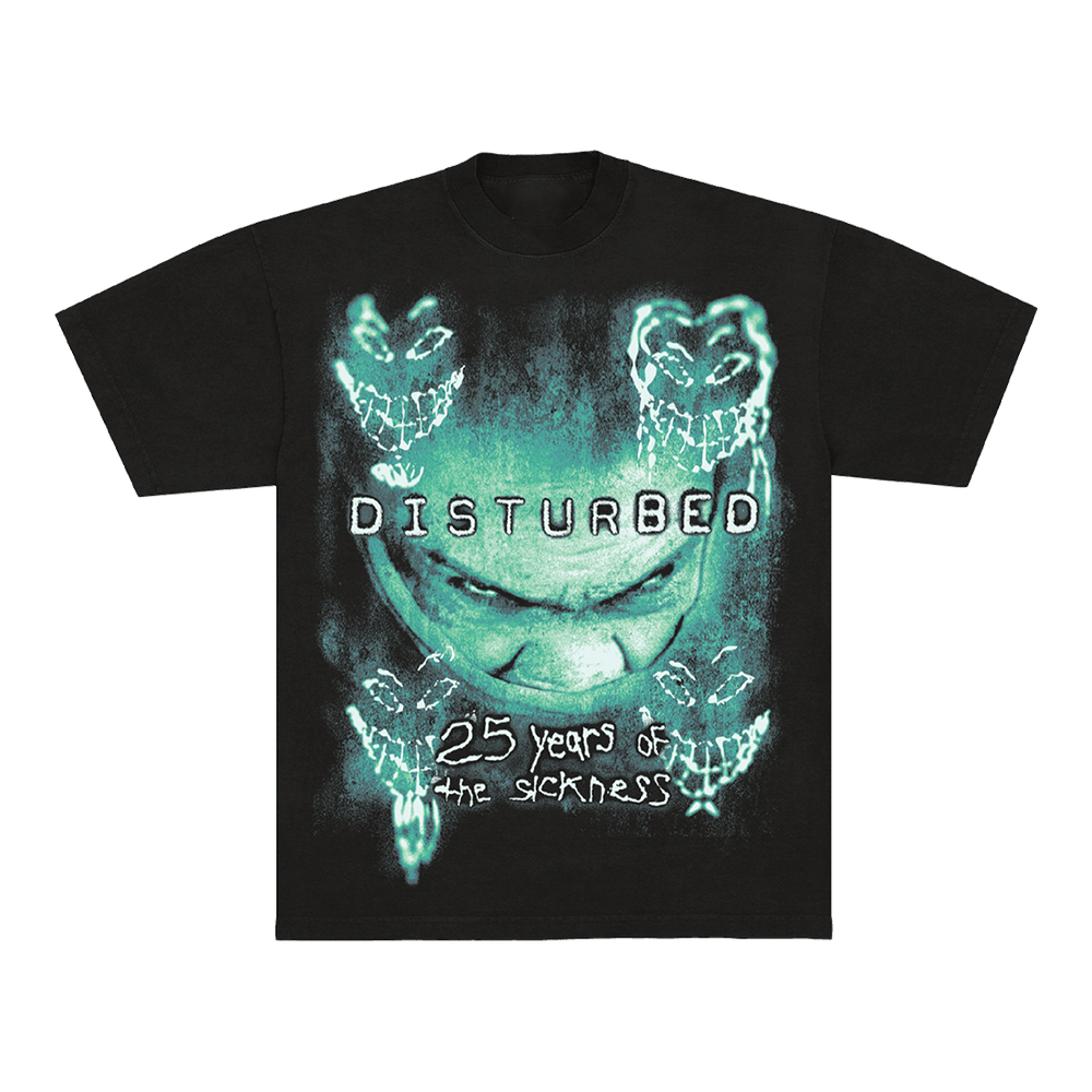 Disturbed Merch Disturbed The Sickness 25 Years Anniversary T-Shirt Father's Day Gifts For Dad Disturbed Merch Disturbed The Sickness 25 Years Anniversary T-Shirt Father's Day Gifts For Dad
