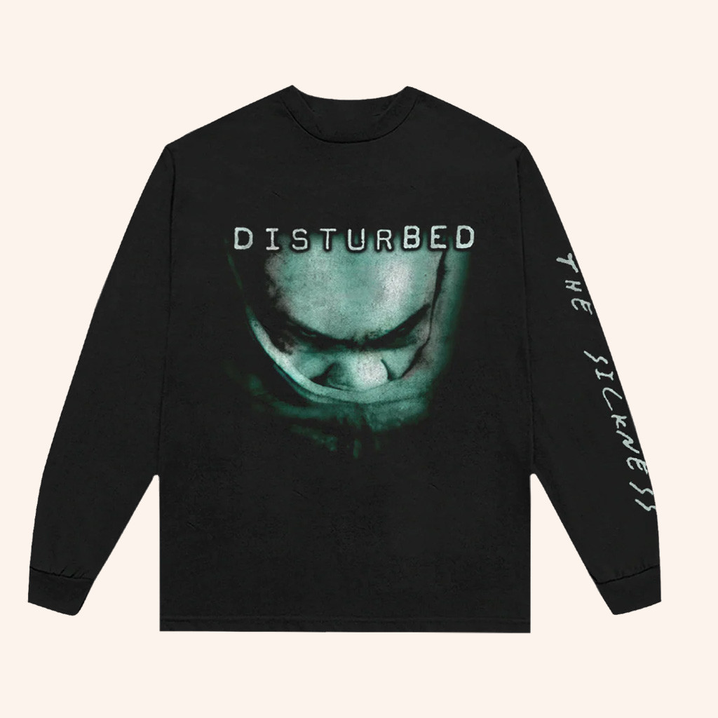 Disturbed Merch The Sickness Long Sleeve Shirt Music Related Gifts For Guys Disturbed Merch The Sickness Long Sleeve Shirt Music Related Gifts For Guys