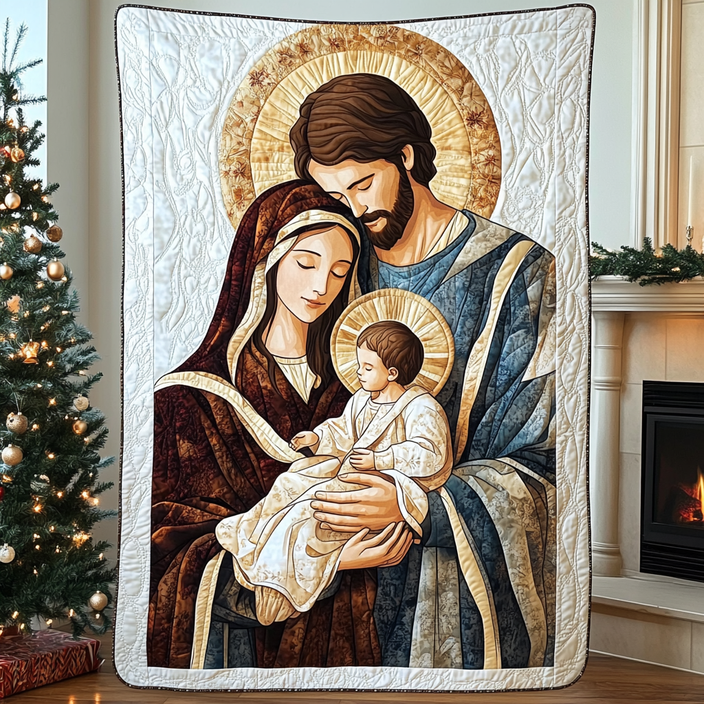Divine Mercy Quilted Blanket Christmas Presents For Wife