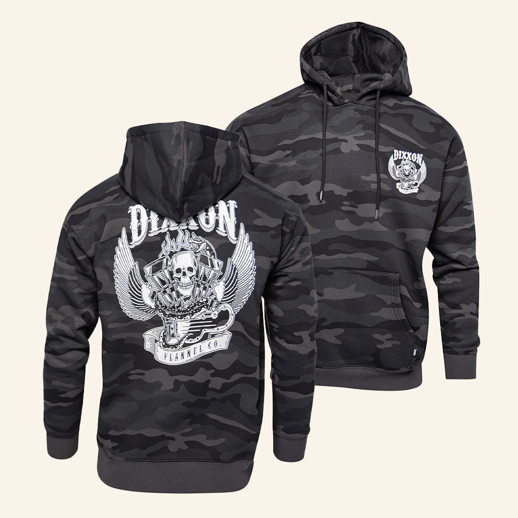 Dixxon Flannel Merch 1984 Camo Hoodie Birthday Ideas For Husband