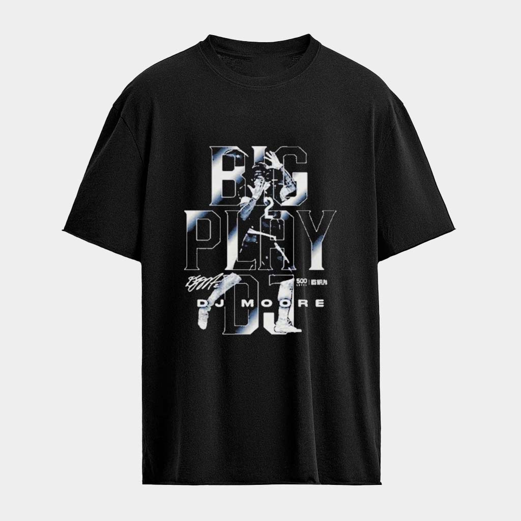 DJ Moore Chicago Big Play DJ T-Shirts DJ Moore Merch Best Gift For Football Lovers