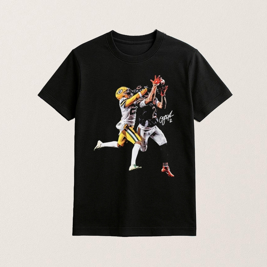 DJ Moore Game Winning TD Shirt Chicago Football Winning T-Shirt Chicago Football Merch