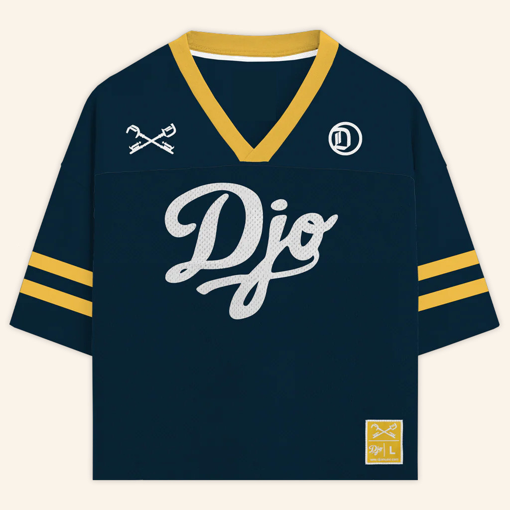 DJO Merch Cursive Crux Football Jersey Gifts For Music Fans DJO Merch Cursive Crux Football Jersey Gifts For Music Fans