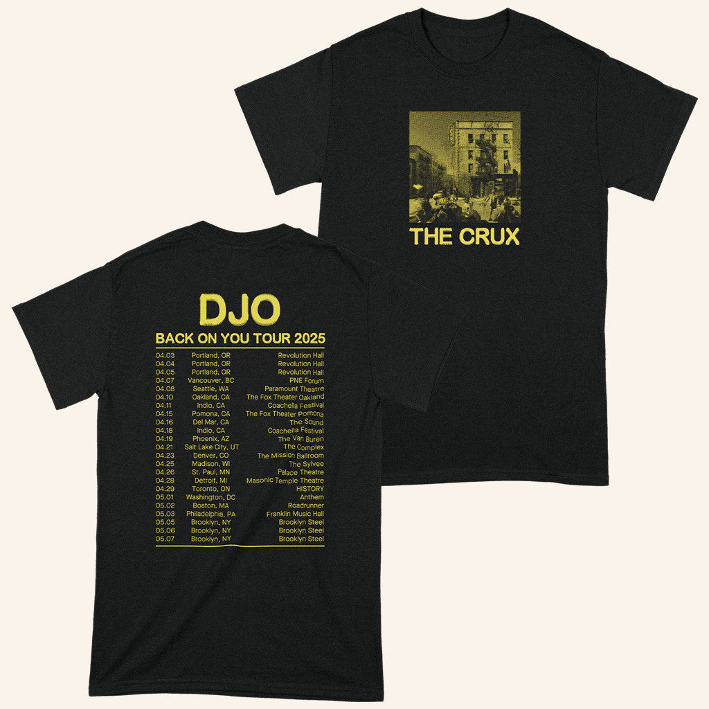 Djo Merch The Crux 2025 NA Tour T-Shirt Fans Gift Ideas Djo Merch The Crux 2025 NA Tour T-Shirt Fans Gift Ideas
