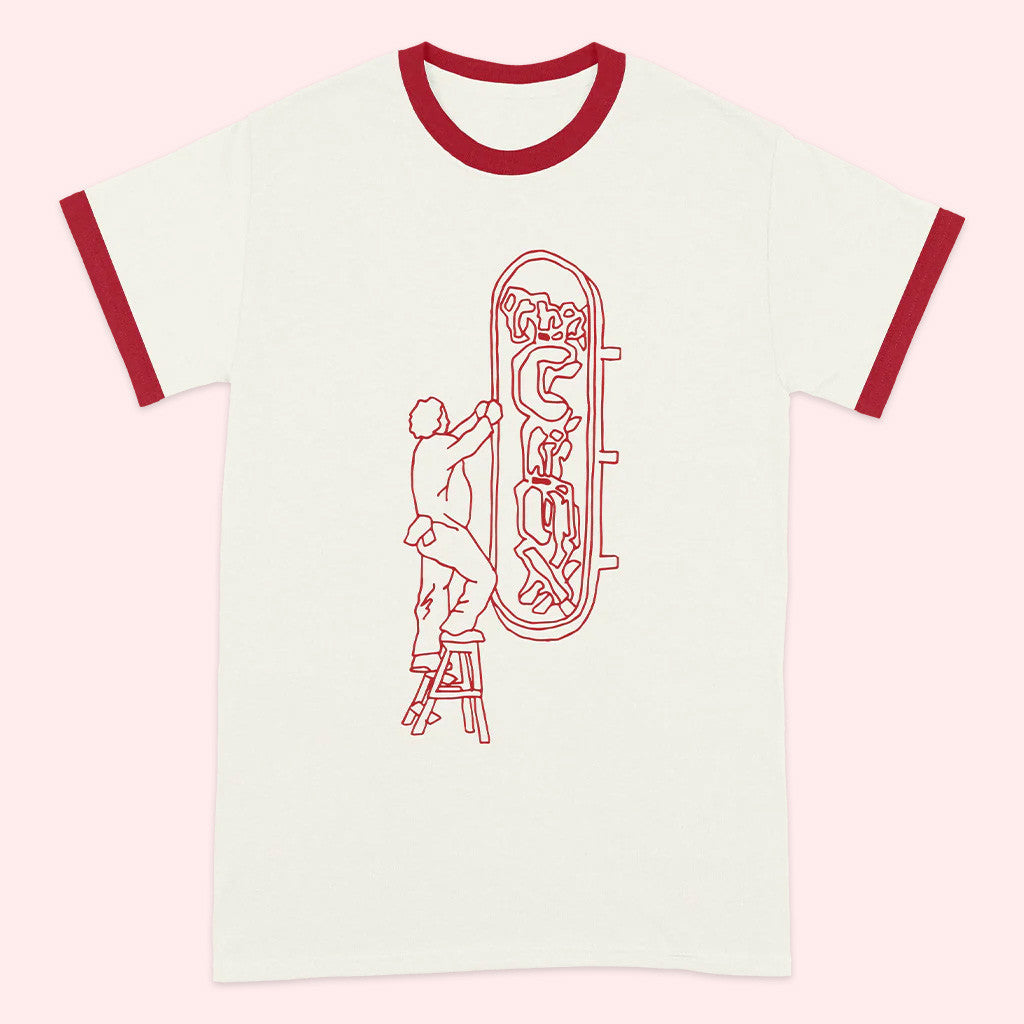 DJO Merch The Crux Sign Ringer T-Shirt Gifts For Friends