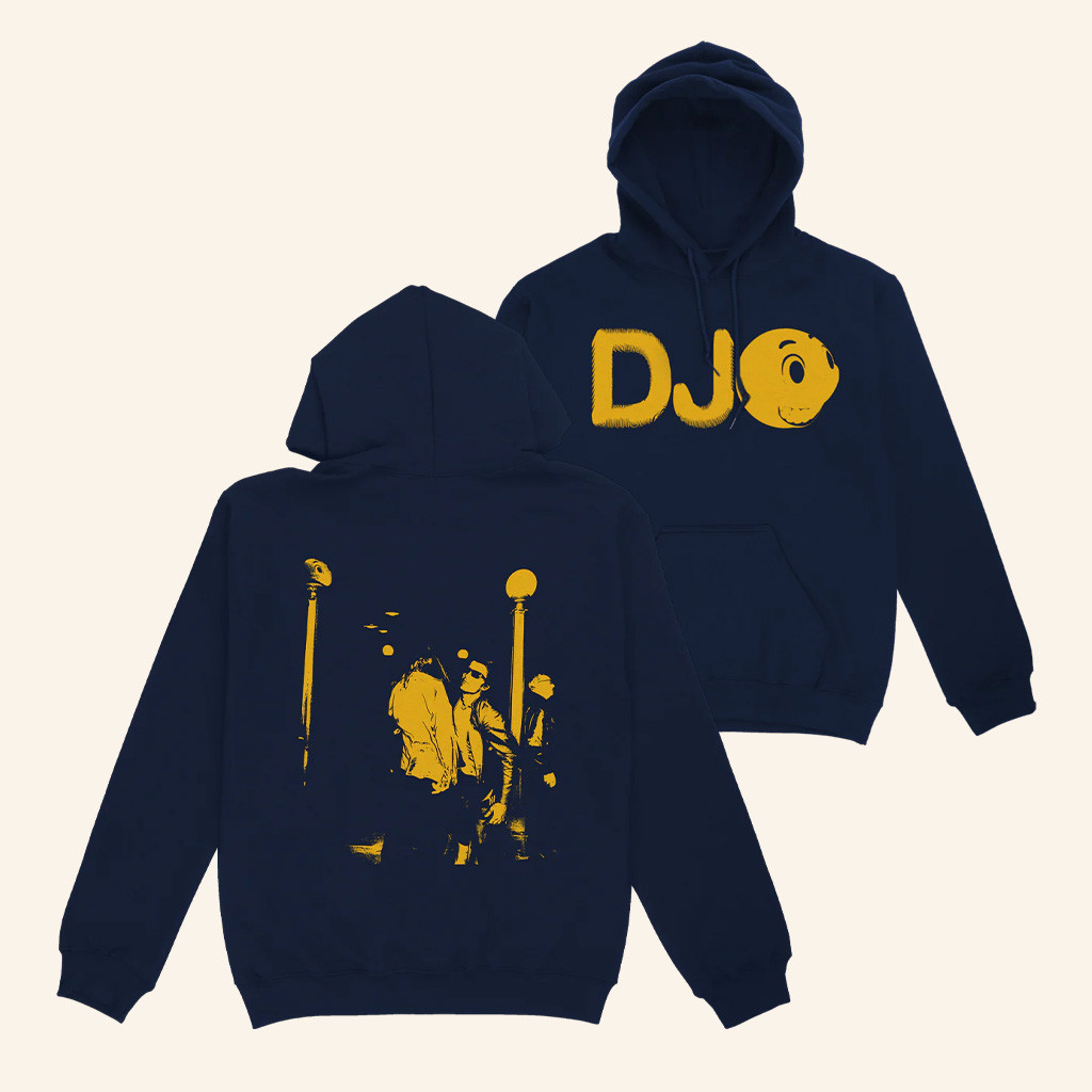 DJO Music Merch Smiley Face Logo Hoodie Best Gifts For Music Lovers