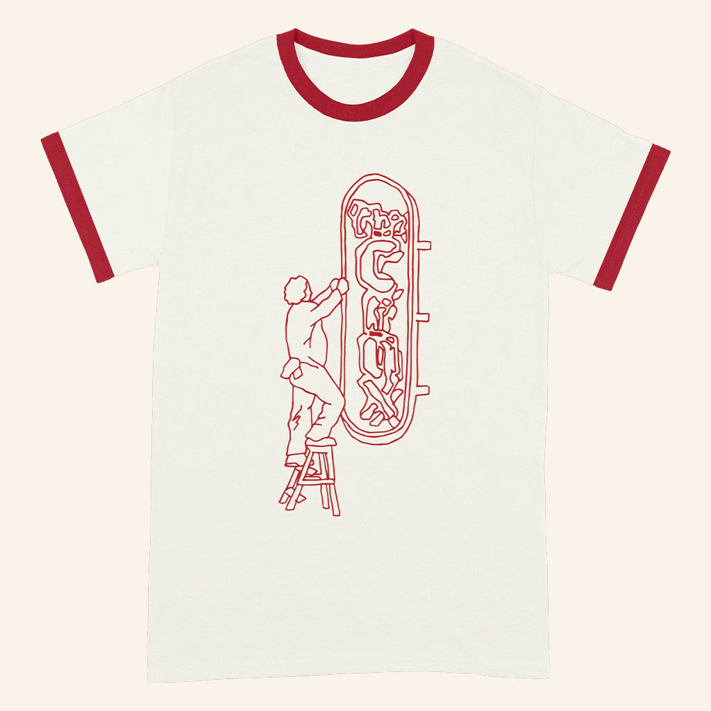 DJO Music Merch The Crux Sign Ringer T-Shirt Gifts For Dudes DJO Music Merch The Crux Sign Ringer T-Shirt Gifts For Dudes