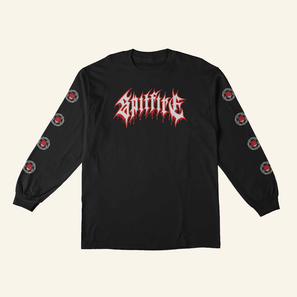 DLX Skateshop Merch Spitfire Pentagram Drip Long Sleeve T-Shirt Christmas Ideas For Him