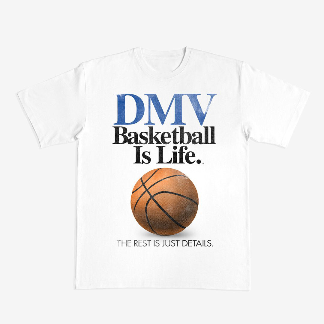 DMV Basketball Is Life T-Shirt Game Day Clothing Basketball Lover Gift For Boyfriend