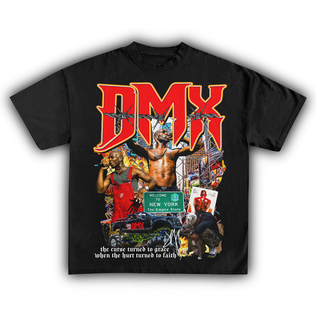 DMX White T-Shirt Black DMX Merch For Fans Best Christmas Gift Ideas DMX White T-Shirt Black DMX Merch For Fans Best Christmas Gift Ideas