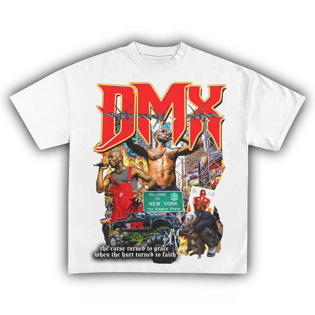 DMX White T-Shirt DMX Merch For Fans Best Christmas Gift Ideas DMX White T-Shirt DMX Merch For Fans Best Christmas Gift Ideas