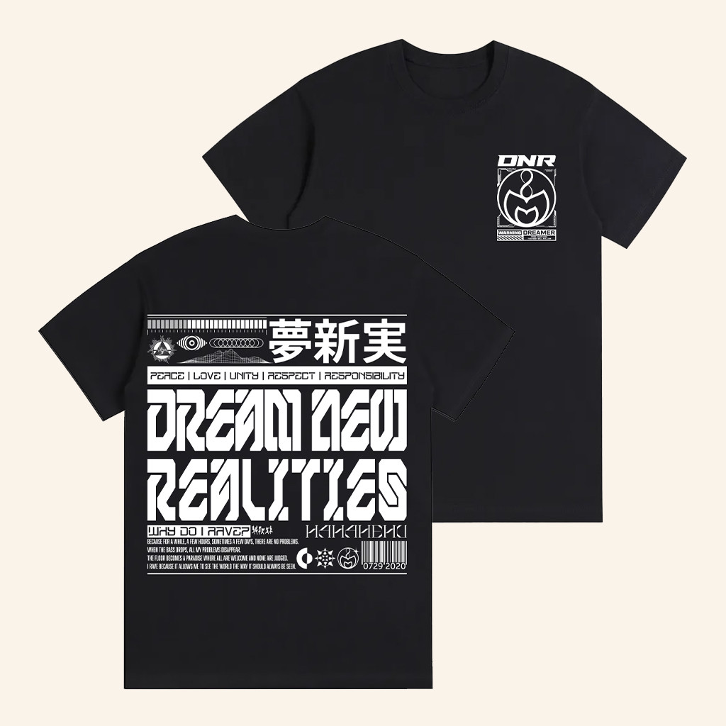 DNR Productions Merch DNR Why We Rave T-Shirt Best Gifts For EDM Fans