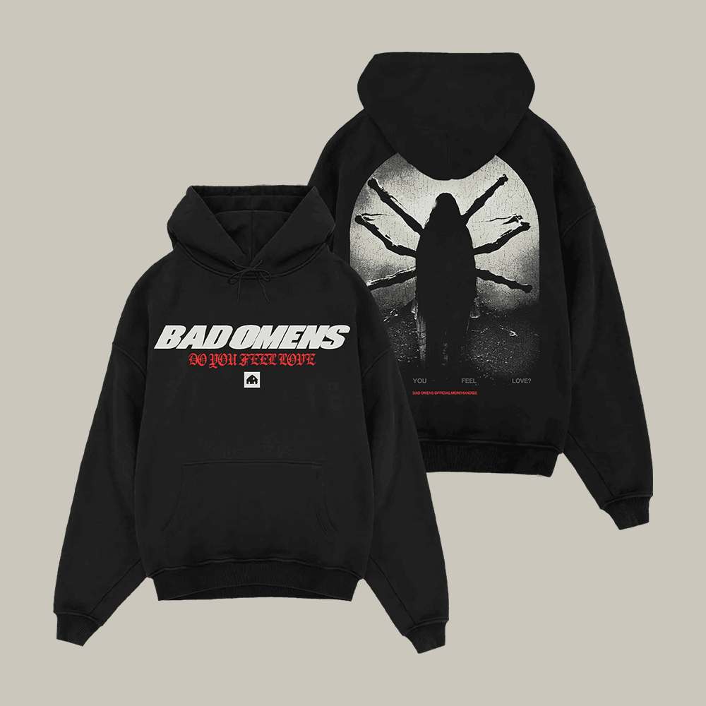 Do You Feel Lover Bad Omens Hoodie Music Concert Merch Bad Omens Lover Gift Idea