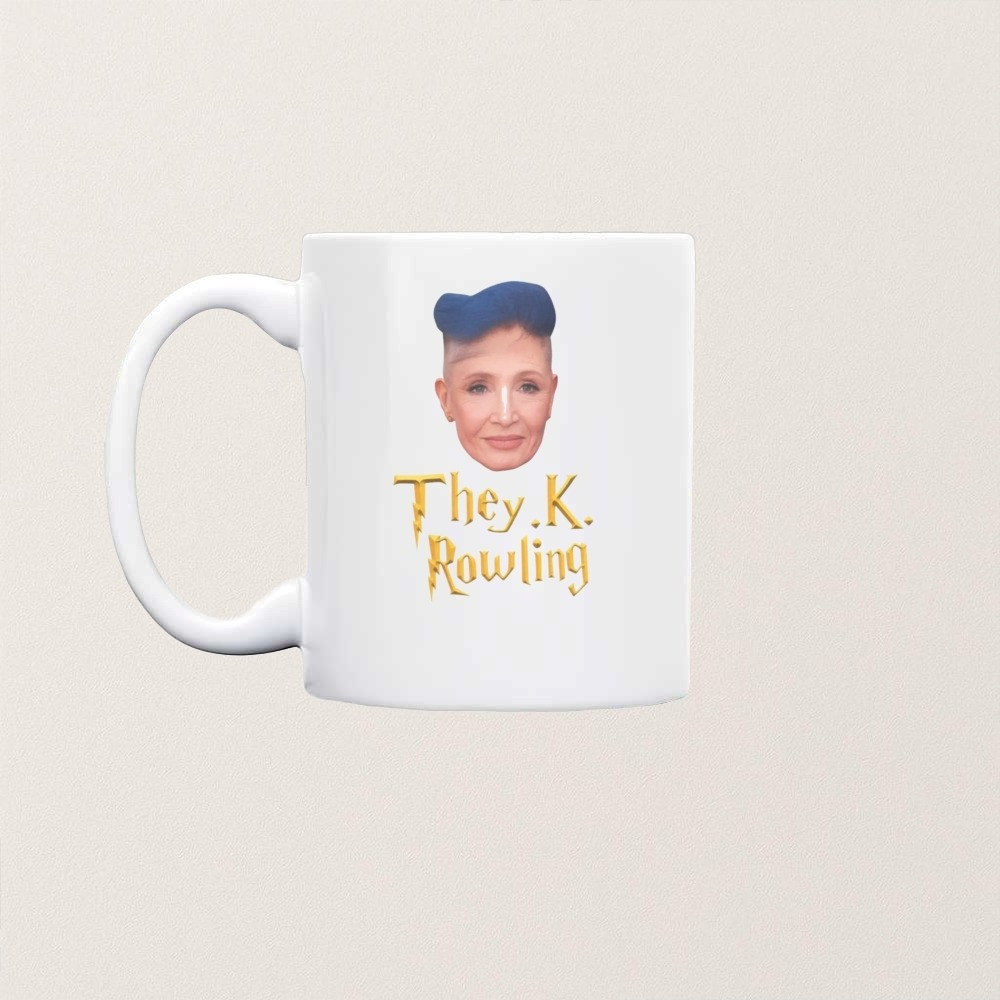 Dobby Takes On J K Rowling Mug Funny Quote They .K. Rowling Bad Bunny Merchandise