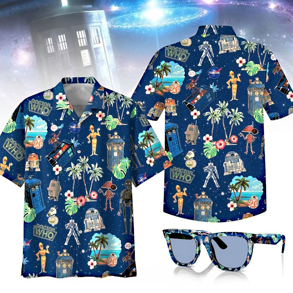Doctor Who Summer Hawaiian Shirt Comfortable Beach Merch For Sport Fans
