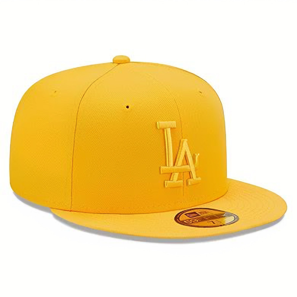 Dodgers Gold Hat MLB New Era Los Angeles Dodgers Gold Collection 59FIFTY Cap Fans Gift