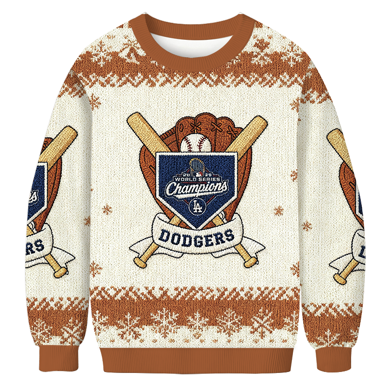 Dodgers LA Christmas Ugly Sweatshirt Festive Xmas Winter Sweater Gift Ideas Dodgers LA Christmas Ugly Sweatshirt Festive Xmas Winter Sweater Gift Ideas