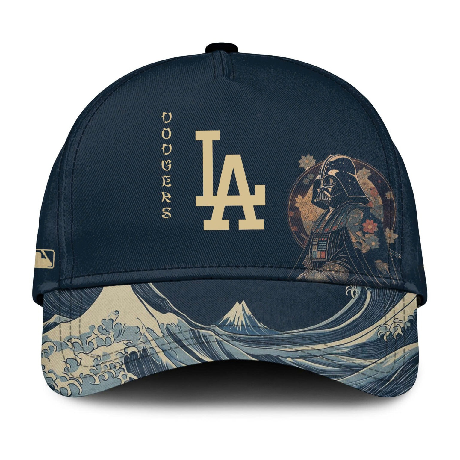 Dodgers Lord Vader Japanese Inspired Baseball Hat 2025 MLB Star Wars Collectible Cap