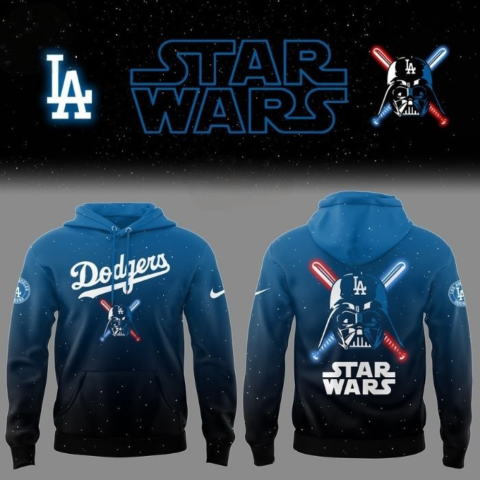 Dodgers Star Wars Hoodie 2025 Best Gifts For Baseball Fans