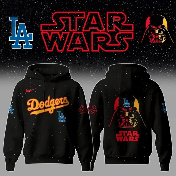 Dodgers Star Wars Hoodie 2025 Unique Gifts For Baseball Fans