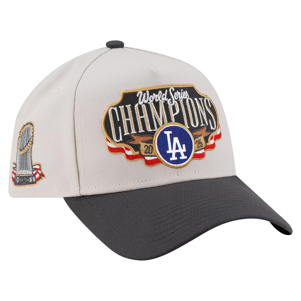 Dodgers World Series Merch 2025 New Era Los Angeles Dodgers 2025 World Series Champions Hat Embroidered