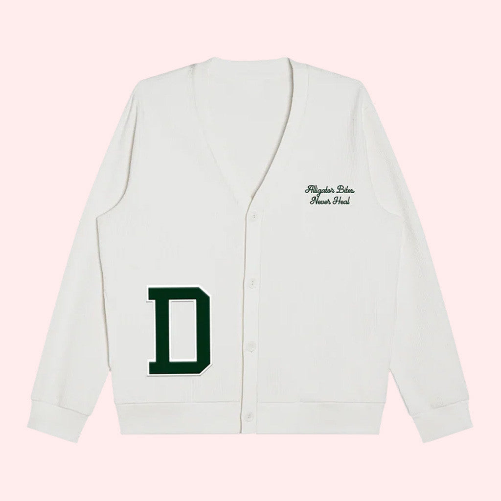 Doechii Merch Doechii Cardigan Alligator Bites Never Heal Cardigans Gifts For Her