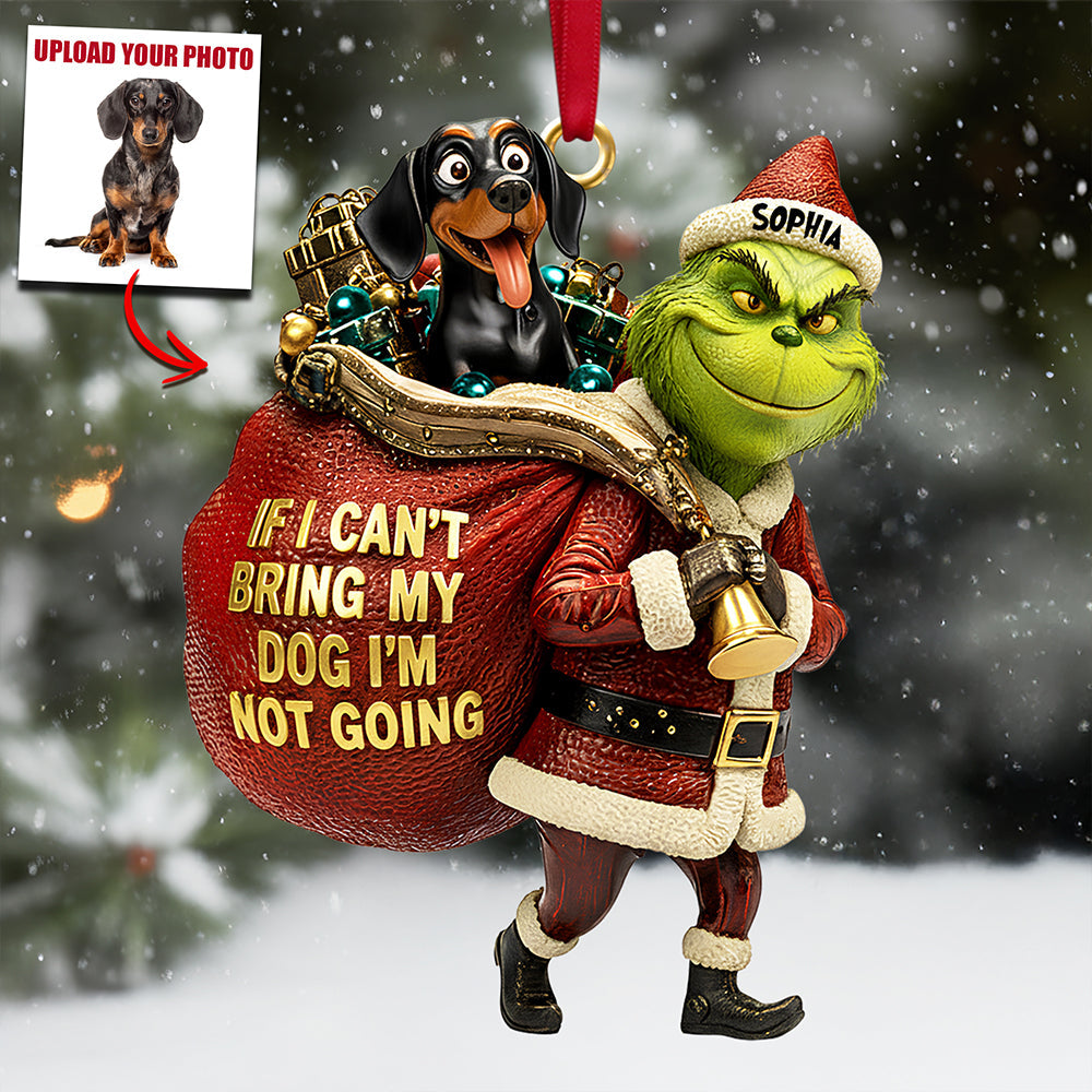 Dog Lover's Rule Custom Photo Ornament Christmas Gifts - Funny Christmas Ornament Gift Dog Lover's Rule Custom Photo Ornament Christmas Gifts - Funny Christmas Ornament Gift