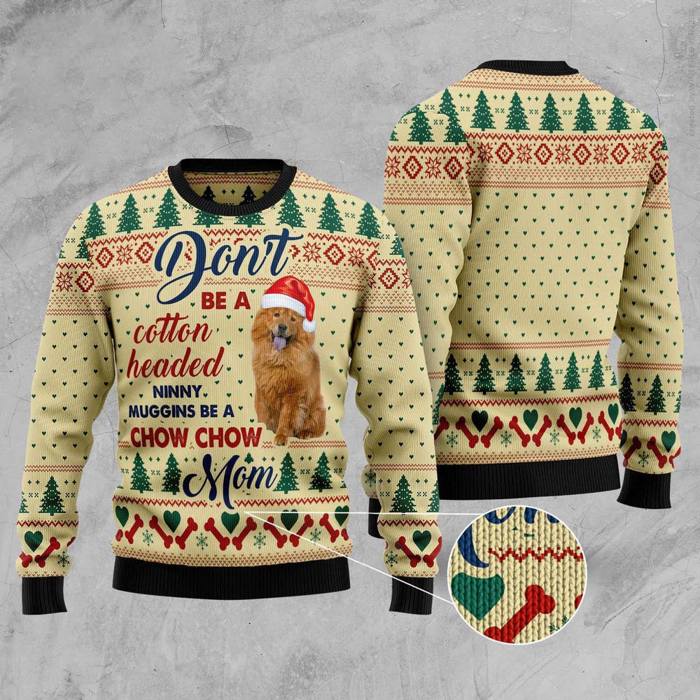 Dog Mom Ugly Christmas Sweater Funny Ugly Christmas Sweater Xmas Gifts