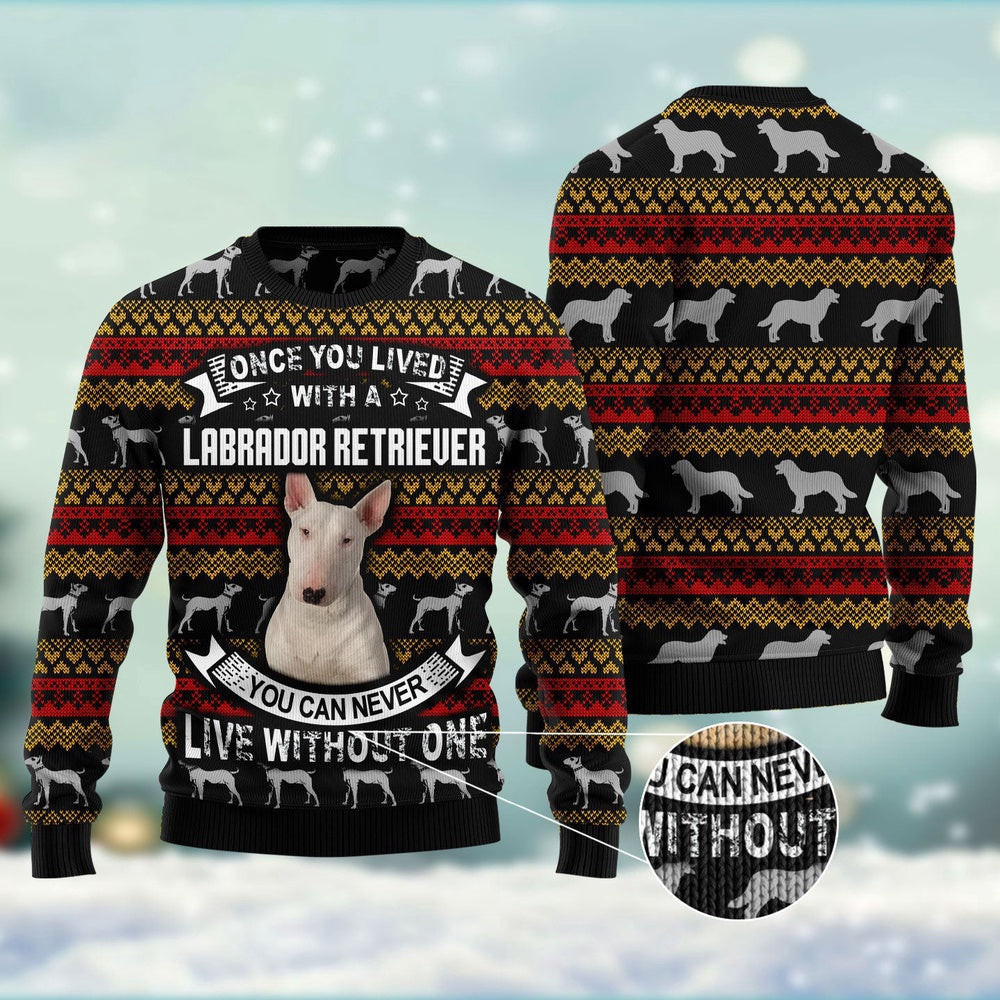 Dog Ugly Christmas Sweater Bull Terrier Ugly Christmas Sweater Xmas Gifts