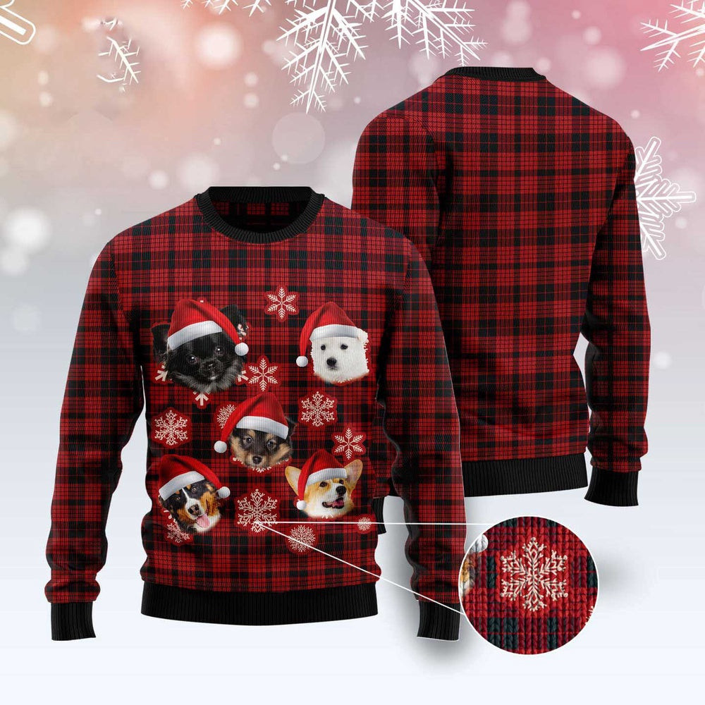 Dog Ugly Christmas Sweater Dog Christmas Snowflake Ugly Christmas Sweater Xmas Gifts