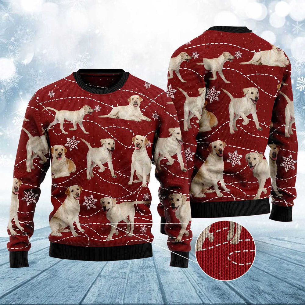 Dog Ugly Christmas Sweater Labrador Retriever Xmas Ugly Christmas Sweater Xmas Gifts