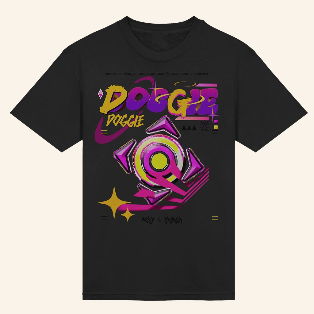 Doggie Merch Doggie Geometry Dash T-Shirt Unique Gift For Boyfriend Birthday