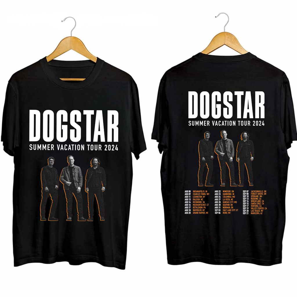 Dogstar Summer Vacation US Tour Shirt Dogstar Merch Gifts For Rock Music Fans Dogstar Summer Vacation US Tour Shirt Dogstar Merch Gifts For Rock Music Fans