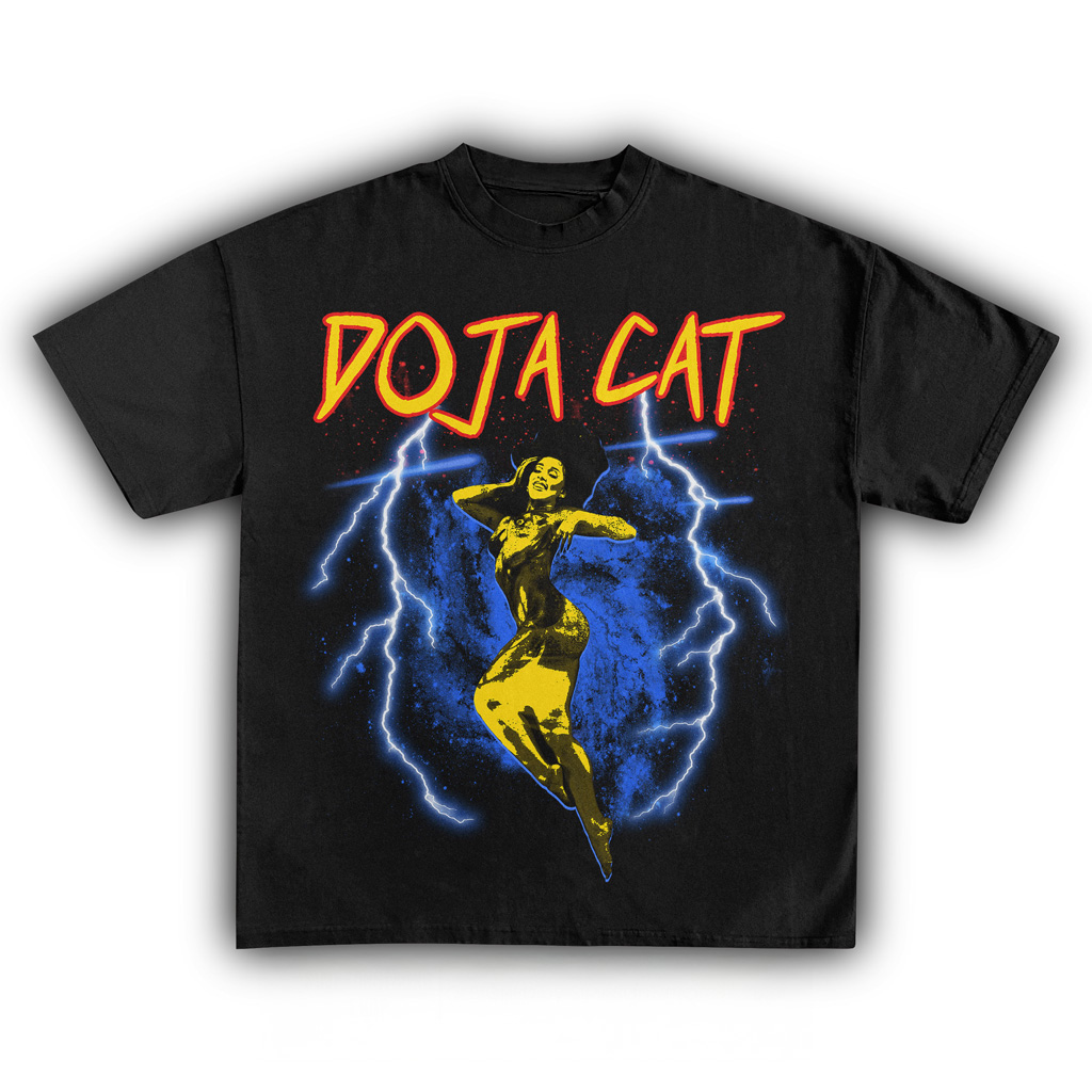 Doja Cat Black T-Shirt Fan Merch Best Gifts For Music Lovers Doja Cat Black T-Shirt Fan Merch Best Gifts For Music Lovers