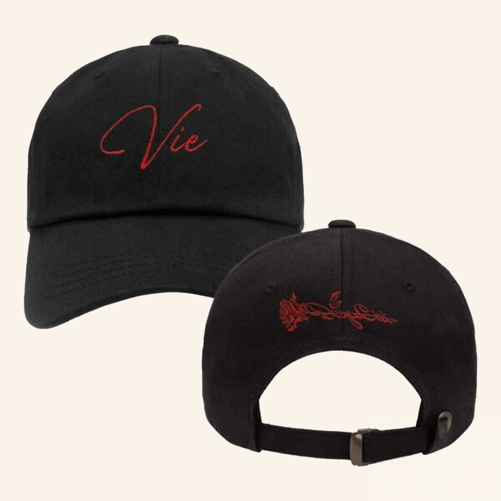 Doja Cat Merch Embroidered Black Vie Hat Best Gifts For Music Lovers Doja Cat Merch Embroidered Black Vie Hat Best Gifts For Music Lovers