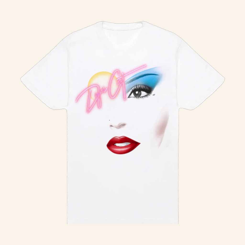 Doja Cat Merch Serving Face T-Shirt Birthday Gifts For Music Lovers